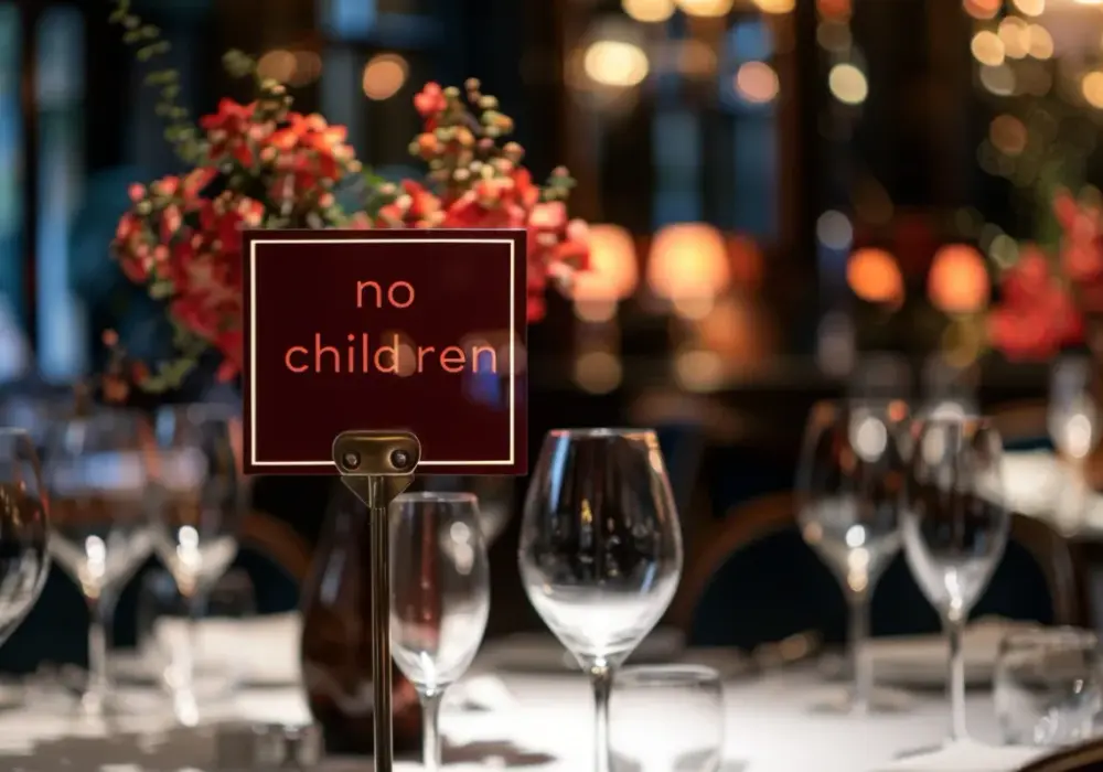 Restauracje bez dzieci: Czy to nowy trend w gastronomii?