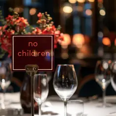 Restauracje bez dzieci: Czy to nowy trend w gastronomii?